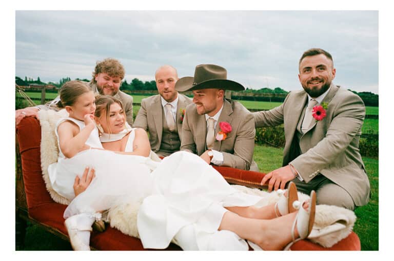 35mm Wedding Photography - Meg & Tom