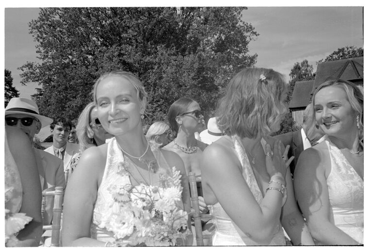 35mm wedding photograph