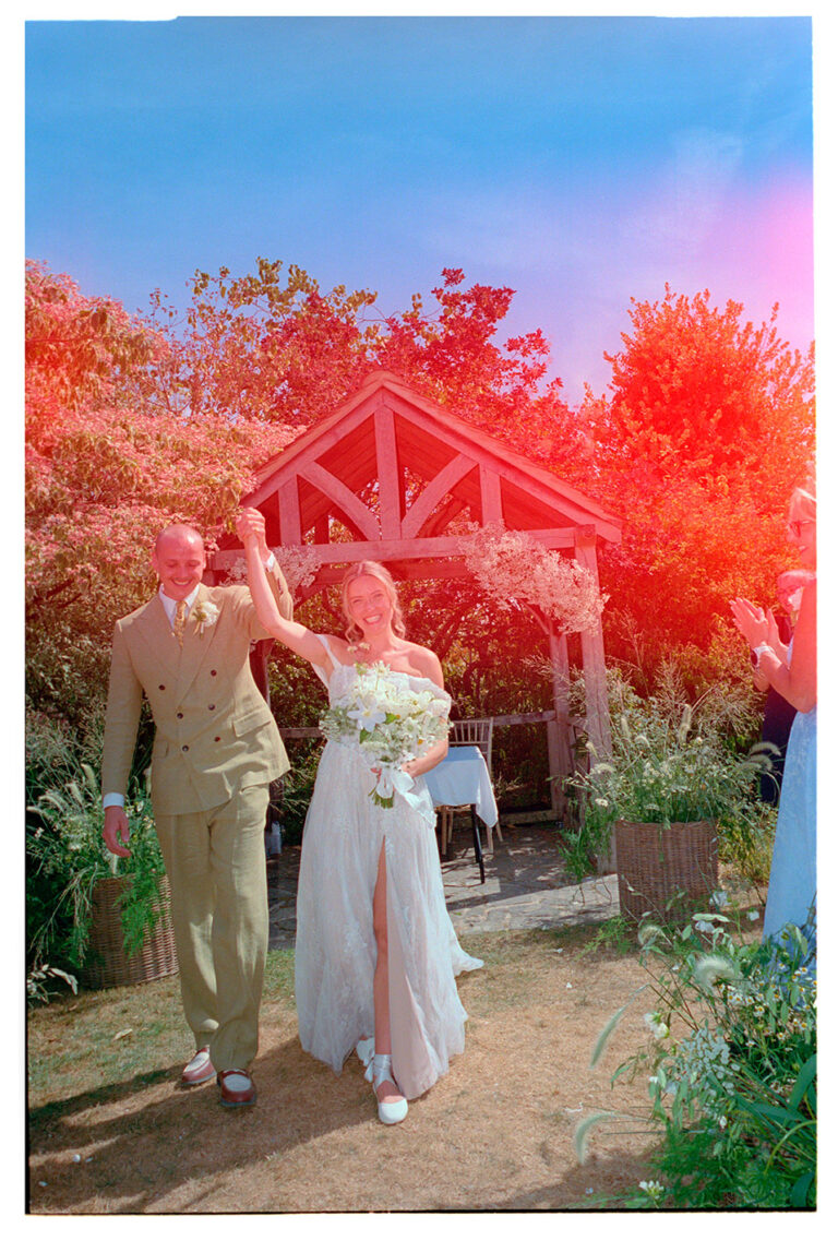 Anti trend wedding photography on film